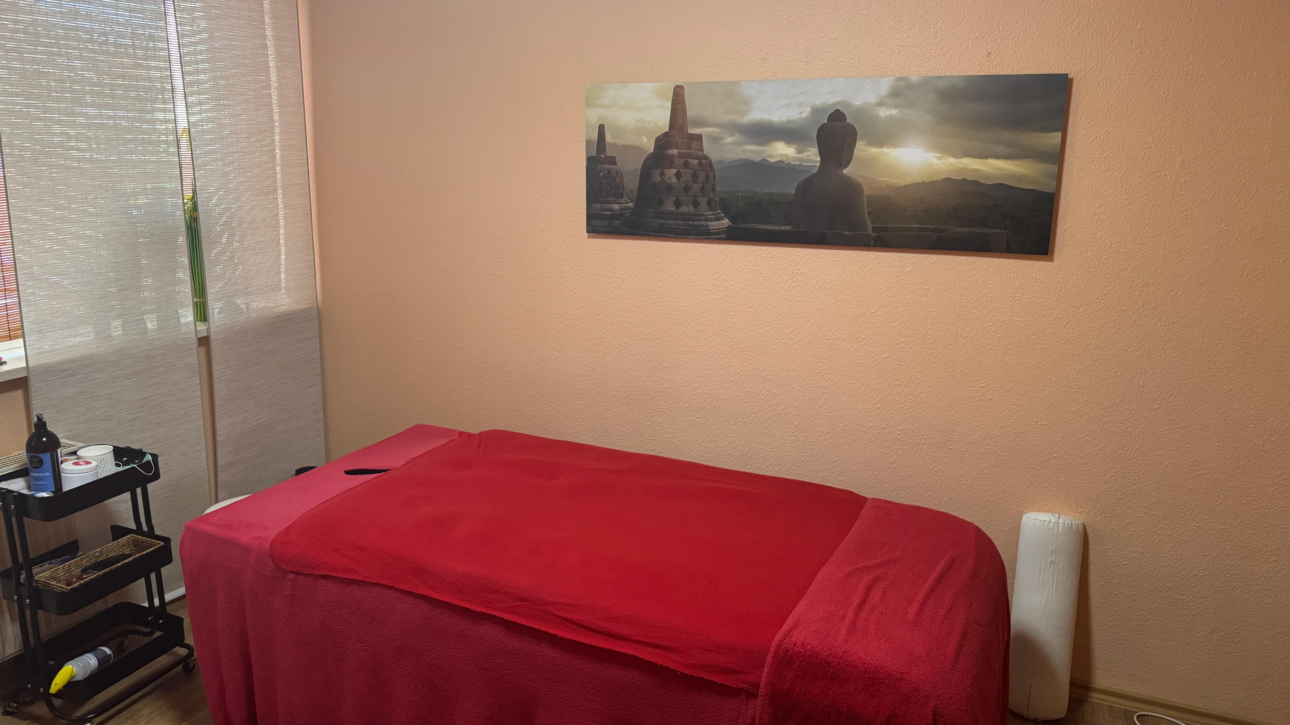 Massageraum im Nui's Studio