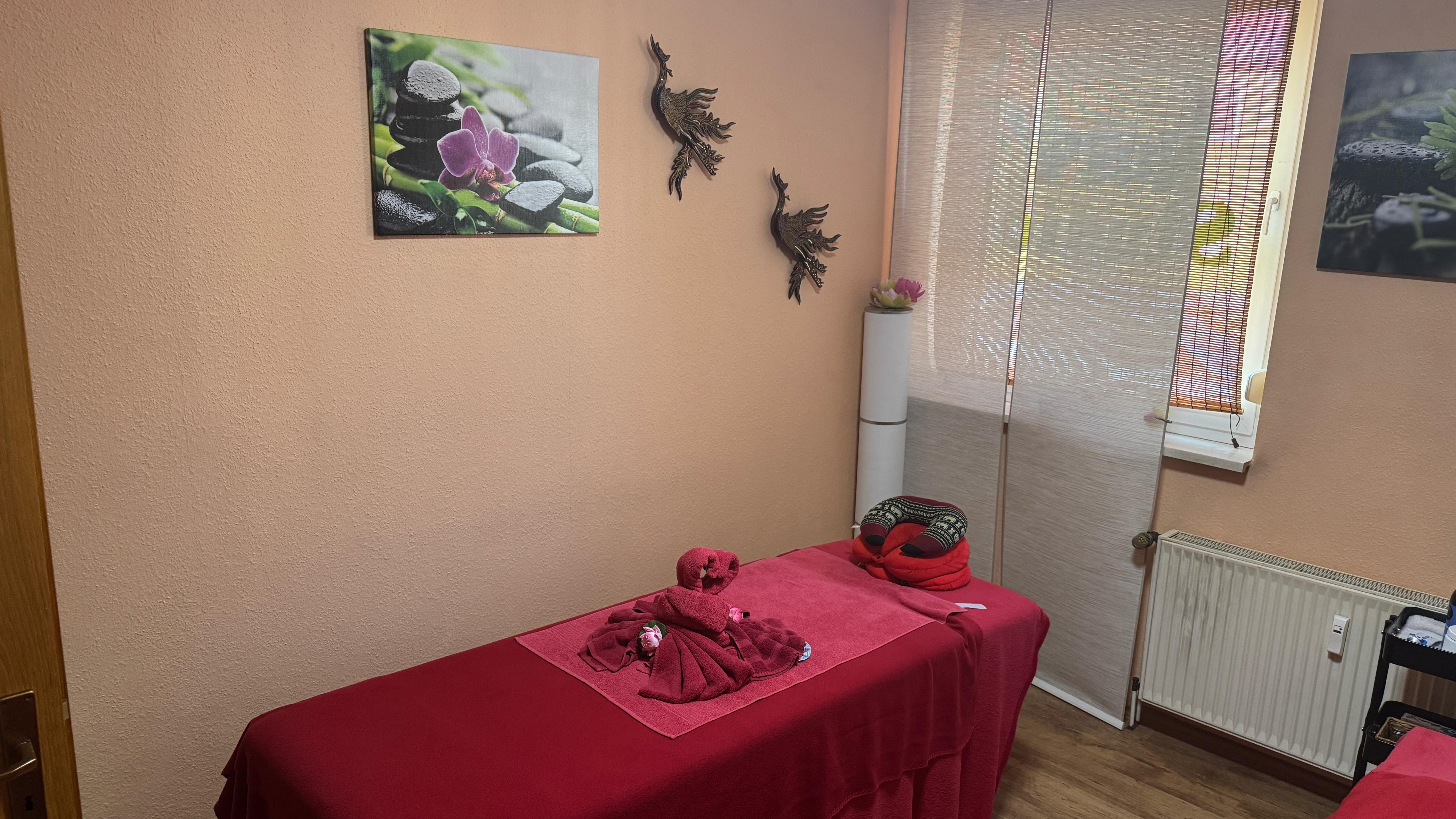 Massageraum im Nui's Studio