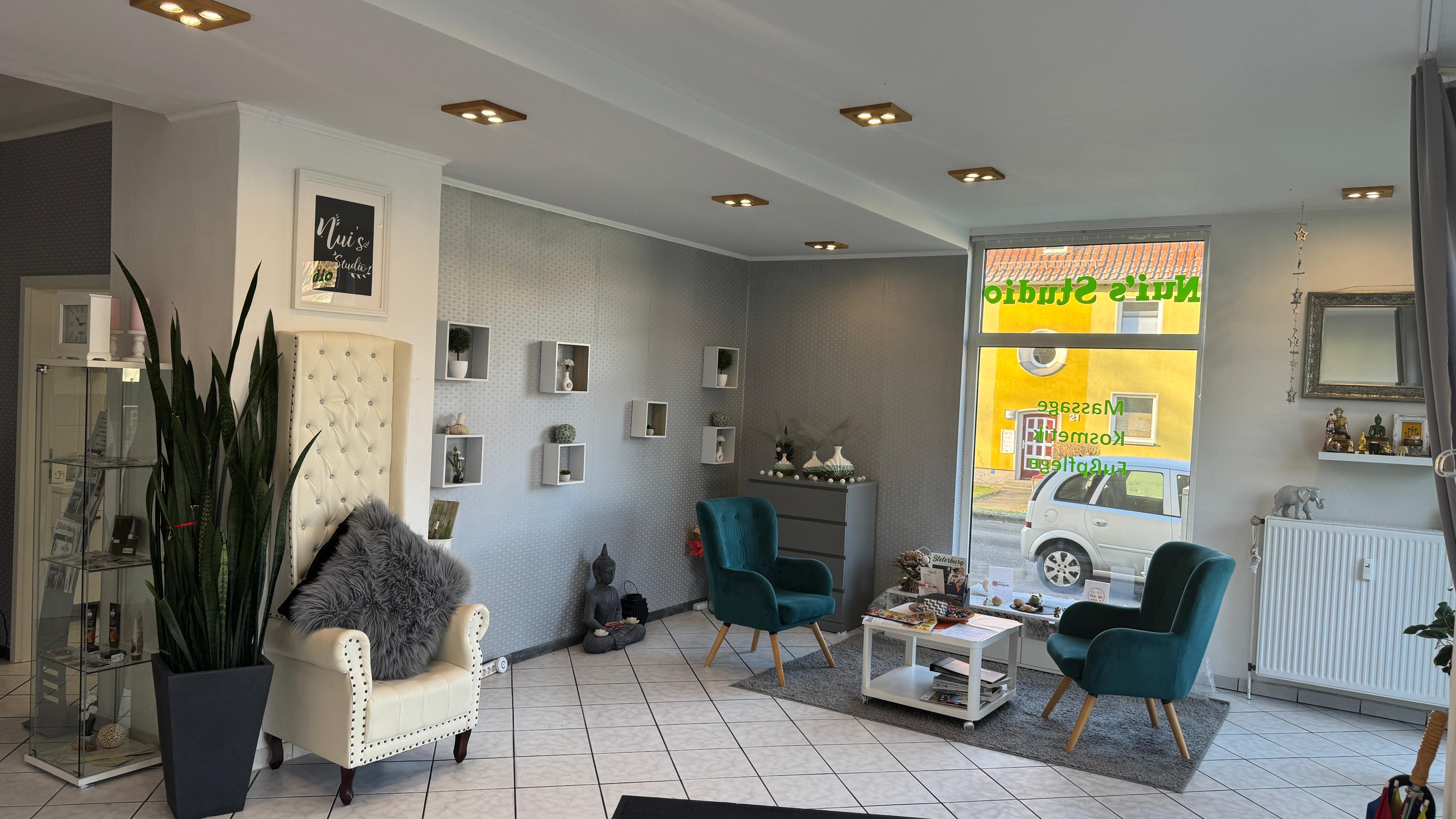 Wartebereich im Nui's Studio